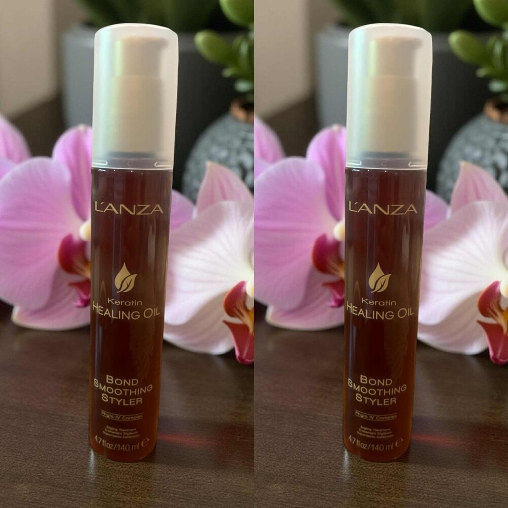 L'anza Keratin Healing Oil Bond Smoothing Styler 4.7 oz_ 2 units
